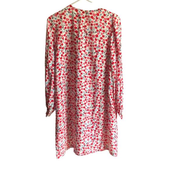 ⭐ 🔥 50% OFF SALE — FINAL PRICE Chic LOFT Cherry Print Dress w Belt - M- NWT - Picture 10 of 13
